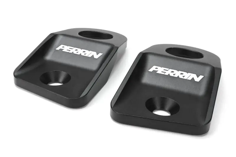 PERRIN Upper Radiator Bracket Set - Black 2015-2021 Subaru WRX/STI / 2013-2017 Crosstrek / 2012-2016 Impreza