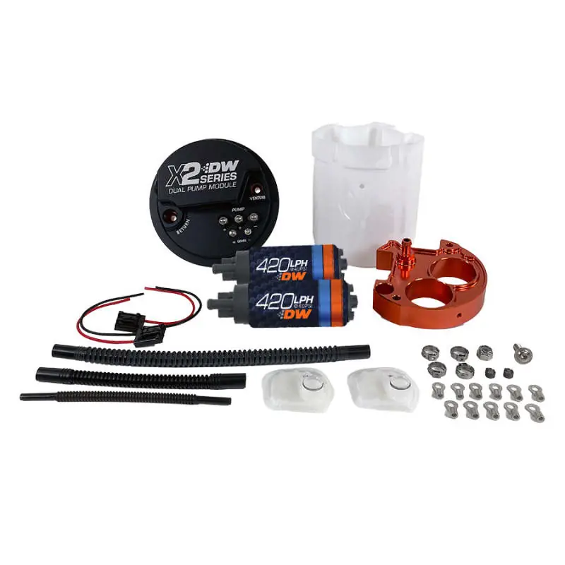 DeatschWerks X2 Series Fuel Pump Module with Dual DW420 Pumps - 2008-2021 Subaru WRX / STI