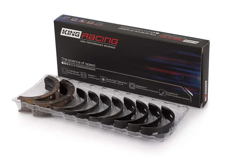 King Engine Bearings Flange #3 Position Performance Main Bearing Set - Size STD - Subaru EJ Models (inc. 2002-2014 WRX / 2004-2021 STI)