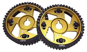 Brian Crower Adjustable Cam Gears for Subaru EJ205/EJ257 (Set of 2) - Exhaust Side Only - Subaru Models (inc. 2002-2014 WRX / 2004-2021 STI)