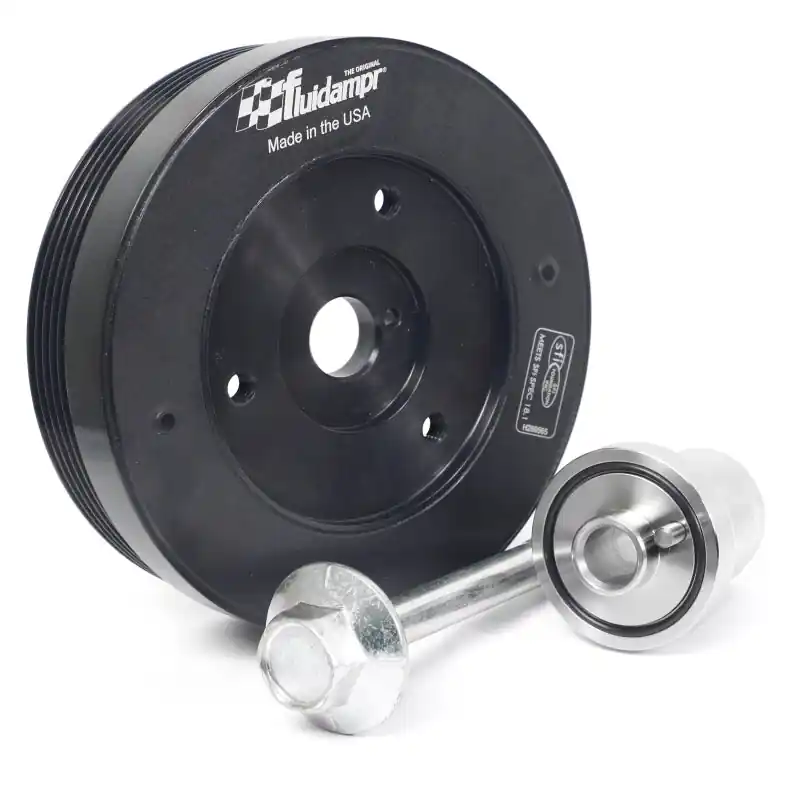 Fluidampr Steel Internally Balanced Damper w/Adapter Kit - 2022-2026 Subaru BRZ / Toyota GR86 (FA24F/FA24D)