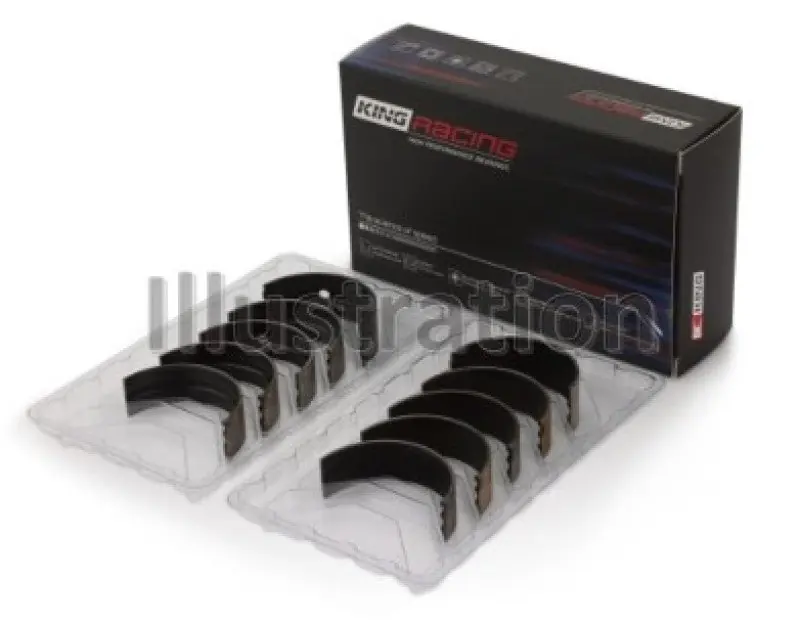 King Engine Bearings Housing Bore + .005 (Size 0.25) Main Bearing Set - Subaru EJ Models (inc. 2002-2014 WRX / 2004-2021 STI)
