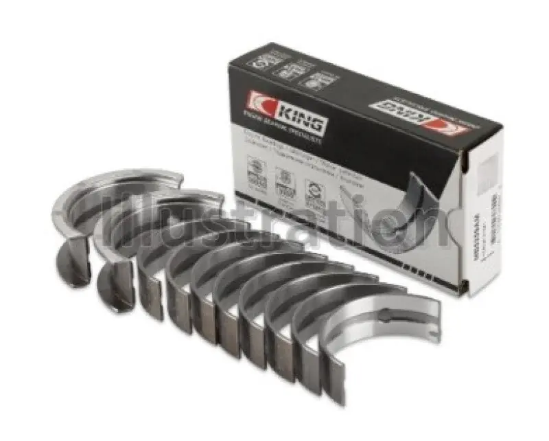 King Engine Bearings Subaru FA/FB (Size 0.25 Oversized) Main Bearing Set