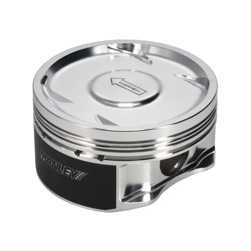 Manley 75mm DE-STROKED 99.5mm STD Bore 8.5:1 Dish Piston Set with Rings - 2004-2021 Subaru STi (EJ257)
