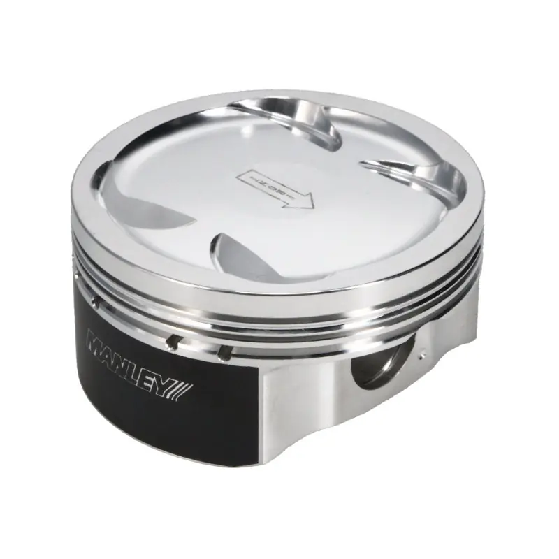 Manley 83mm Stroker 99.75mm +0.25mm Bore 9.8:1 Dish Piston Set with Rings - 2004-2021 Subaru STi (EJ257)