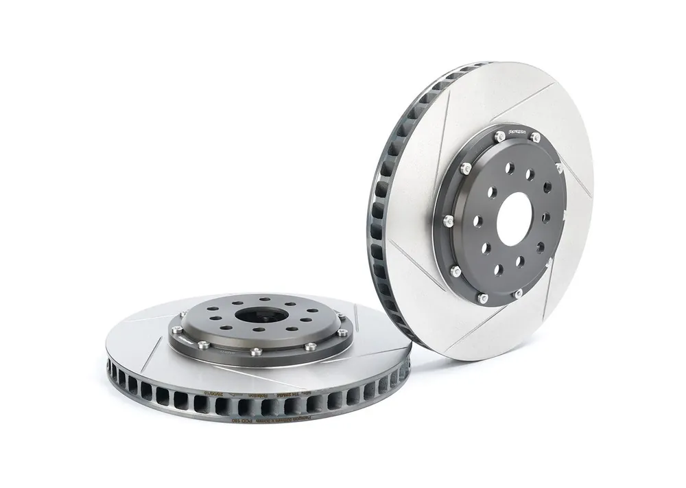 Paragon 2-piece Rotors Front Pair 326mm x 30mm - 2004-2017 Subaru STI w/ 4-pot Brembo (GD/GR/GV/VA)