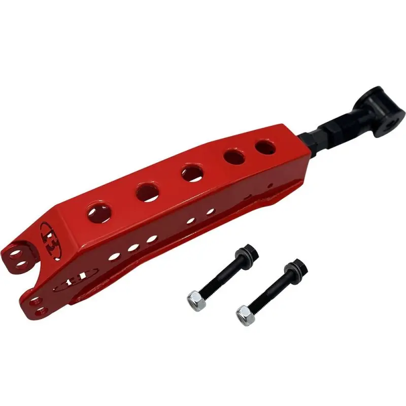 BLOX Racing Rear Lower Control Arms - Red - 2008-2026 Subaru WRX / STI / 2013-2020 & 2022-2026 Scion FR-S / Subaru BRZ / Toyota GR86