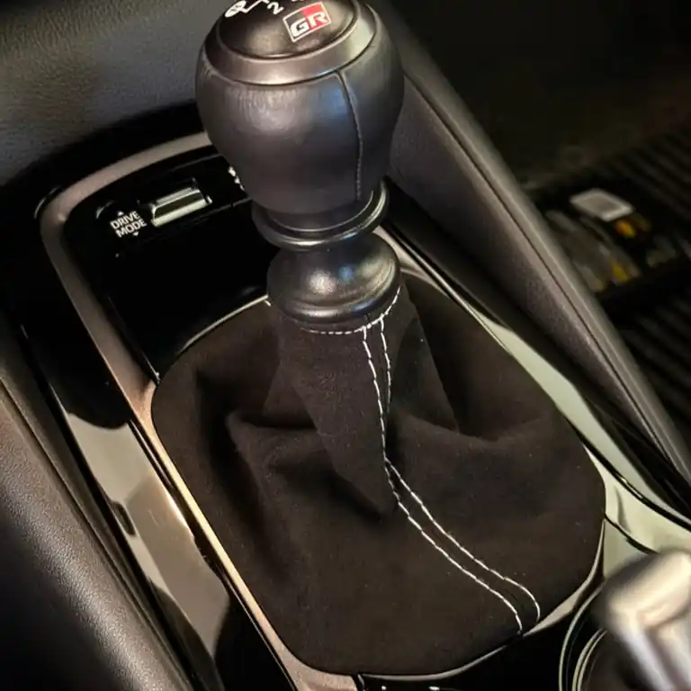 SXTH Element GR Corolla Alcantara Shift Boot - 2023-2026 Toyota GR Corolla