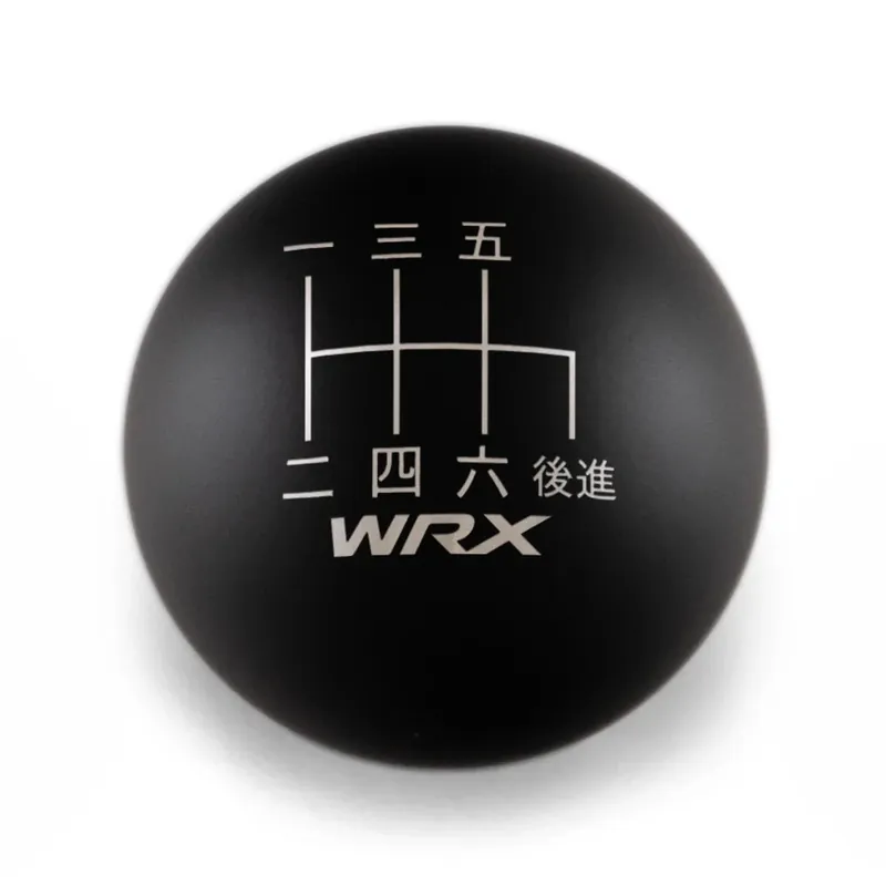 Billetworkz Weighted Shift Knob - 6 Speed WRX Japanese Engraving - Subaru WRX 2015-2025
