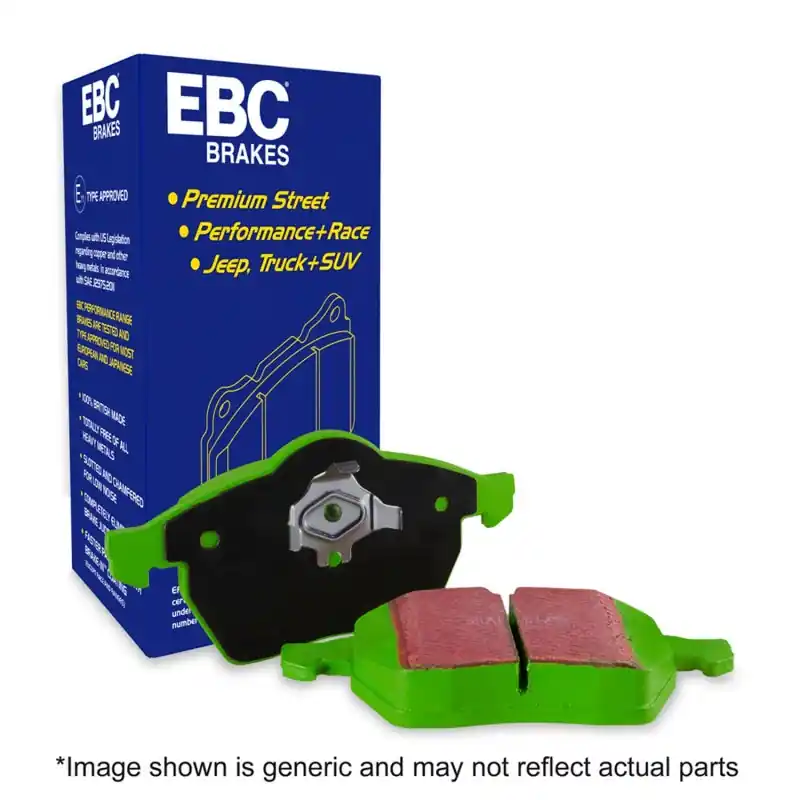 EBC Greenstuff Rear Brake Pads - 2022-2026 Hyundai Elantra N / 2019-2022 Hyundai Veloster N (2nd Gen)
