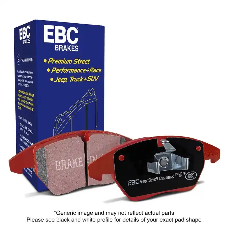 EBC Redstuff Front Brake Pads - 2022-2026 Subaru WRX VB