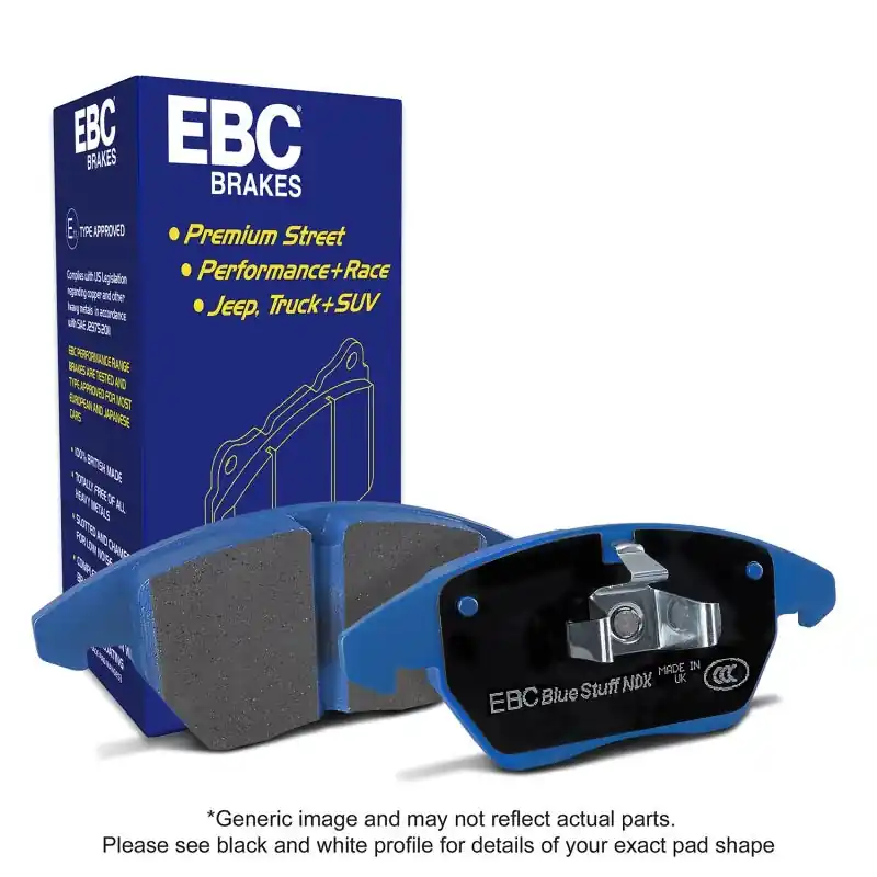 EBC Bluestuff Rear Brake Pads - 2006-2007 Subaru WRX