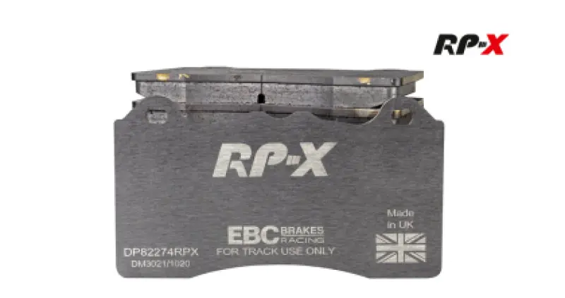 EBC Racing RP-X Race Rear Brake Pads - 2022-2026 Hyundai Elantra N / 2019-2022 Hyundai Veloster N (2nd Gen)