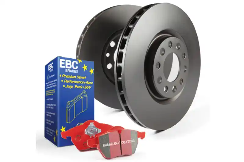 EBC S12K Redstuff Pad and Plain Rotor Front Kit - 2022-2026 Hyundai Elantra N