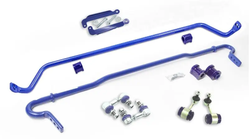 SuperPro Launch Edition Front / Rear 26mm F/24mm R Adjustable Sway Bar Link Set - 2015-2021 Subaru WRX / STI