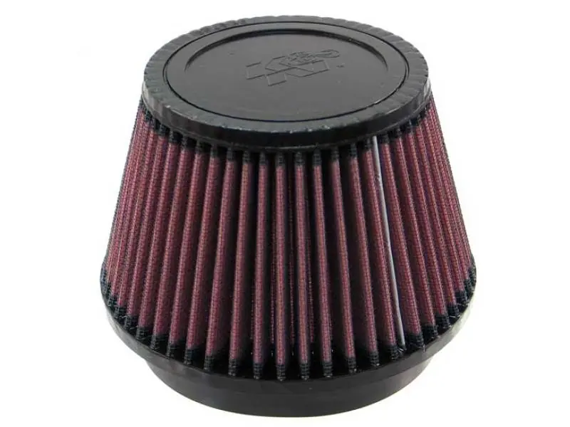 K&N Universal Rubber Filter - 5in Flange ID x 6.5in Base OD x 4.5in Top OD x 4.125in Height