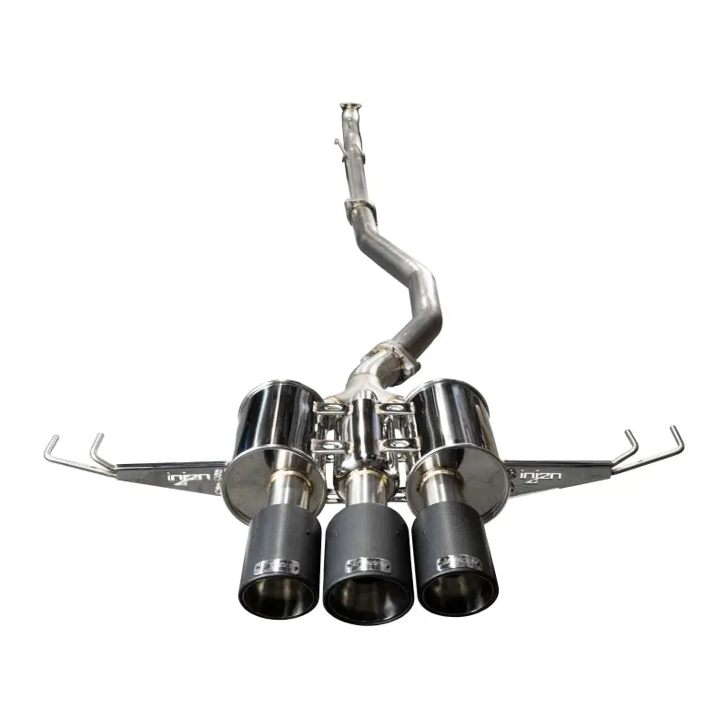 Injen 3in 304 Stainless Steel Cat-Back Exhaust - 2017-2021 Honda Civic Type R (2.0L Turbo)