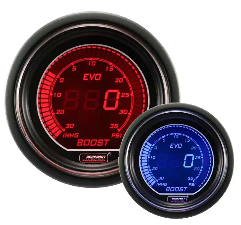 ProSport 2-1/16" Evo Electrical Boost Gauge
