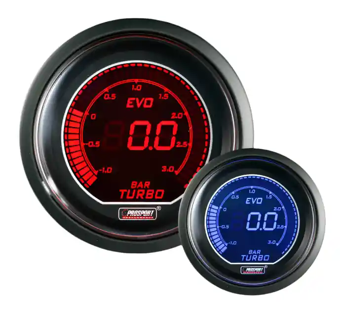 ProSport 52mm Evo Electrical Boost Gauge - BAR