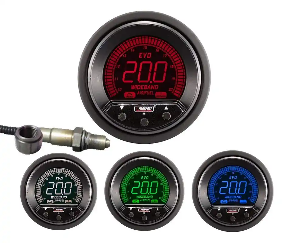 ProSport 2-1/16" Premium EVO Wideband Digital Air Fuel Ratio kit