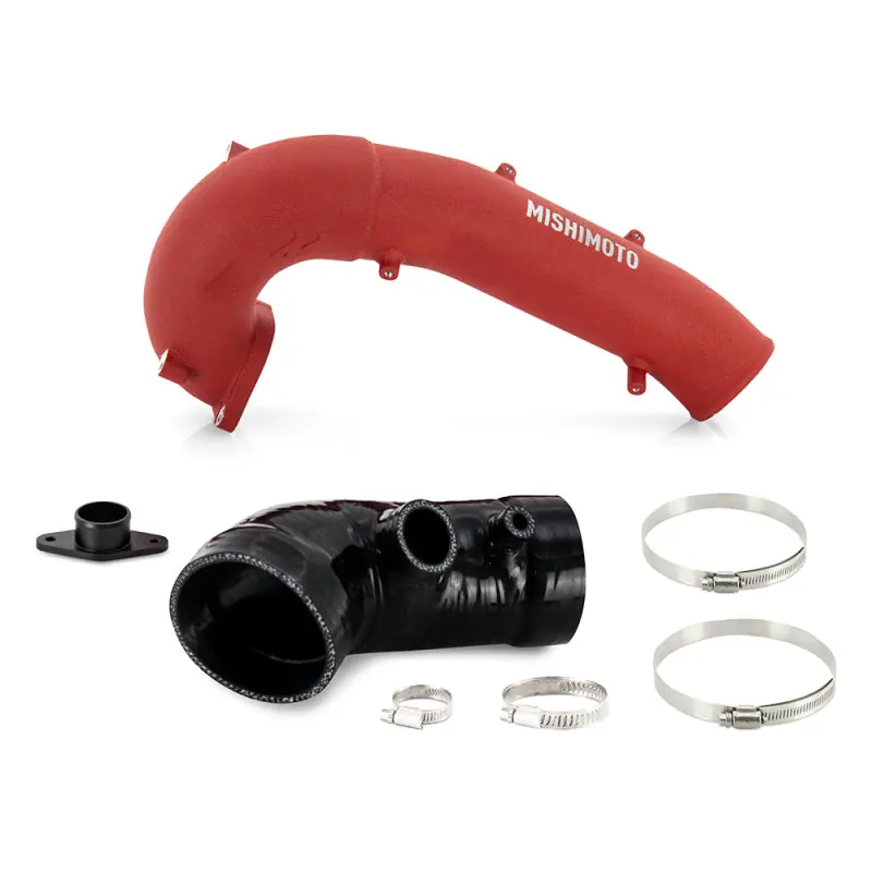 Mishimoto Inlet Pipe Upgrade Kit - Red - 2017-2021 Honda Civic Type-R