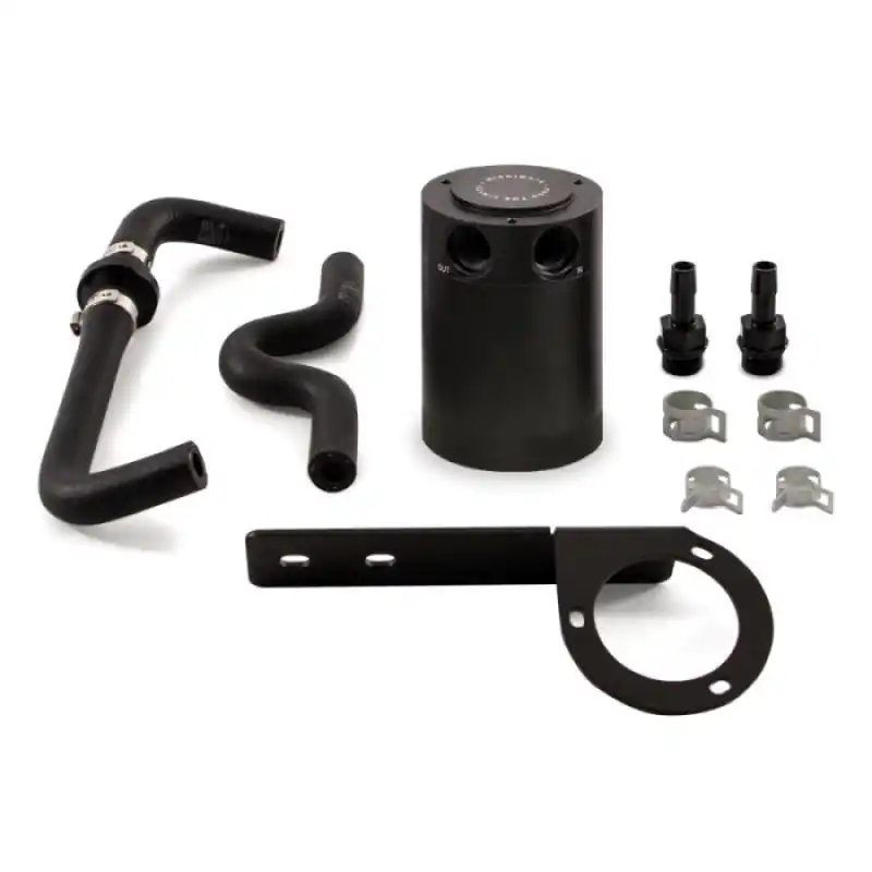 Mishimoto Baffled Oil Catch Can Kit - Black - 2017-2026 Honda Civic Type-R