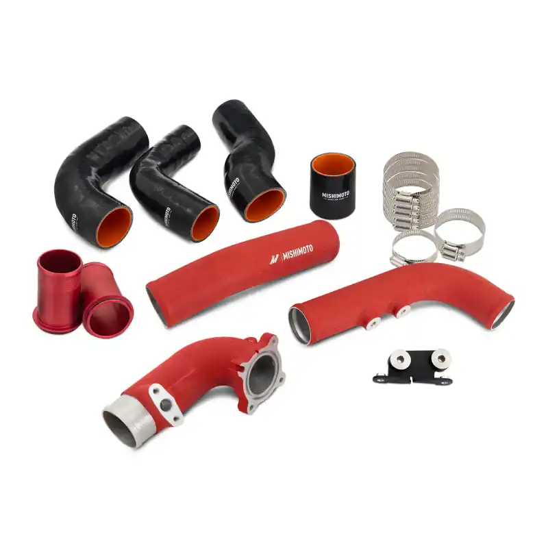 Mishimoto Intercooler Pipe Kit - Wrinkle Red - 2023-2026 Toyota GR Corolla