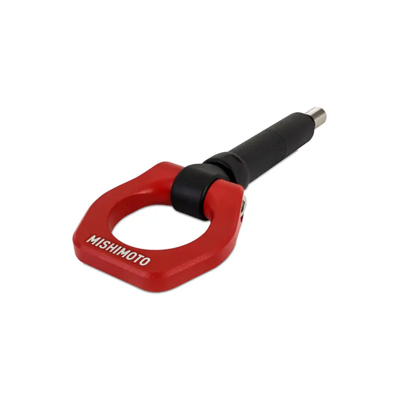 Mishimoto Red Racing Front Tow Hook - 2002-2007 Subaru WRX / 2004-2007 STI