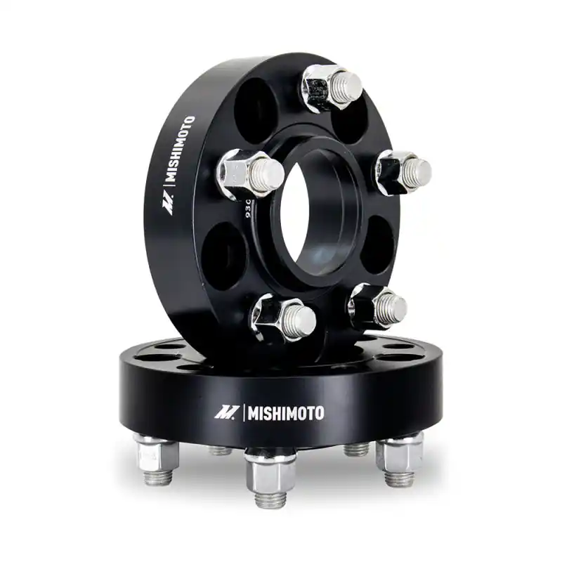 Mishimoto Wheel Spacers - 5x100 - 56.1 - 40 - M12 - Black - 2013-2026 Scion FR-S / Subaru BRZ / Toyota 86/GR86 / 2002–2014 Subaru WRX / 2004 Subaru WRX STI / 1998–2018 Subaru Forester / 2000–2019 Subaru Legacy / 2000–2019 Subaru Outback