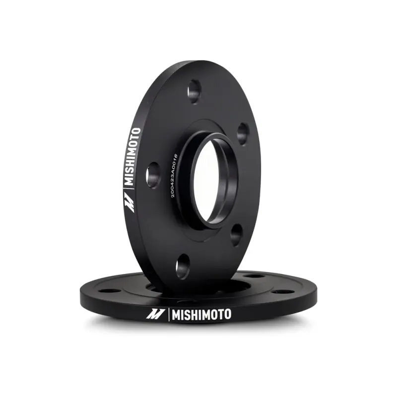 Mishimoto Wheel Spacers - 5x120 - 64.1 CB - M14 x1.5 - 15mm - Black - 2017-2026 Honda Civic Type R