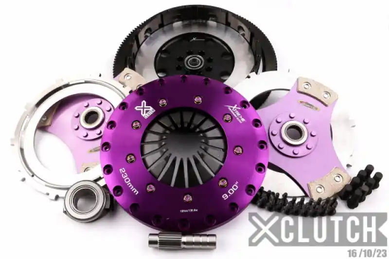 XClutch 9in Twin Solid Ceramic Clutch Kit - 2017-2026 Honda Civic Type R