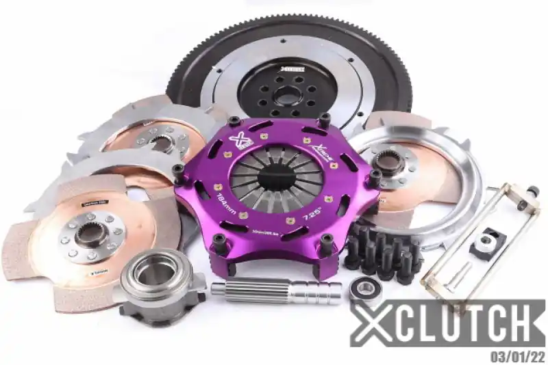 XClutch 7.25in Triple Solid Ceramic Clutch Kit - 2004-2021 Subaru STI