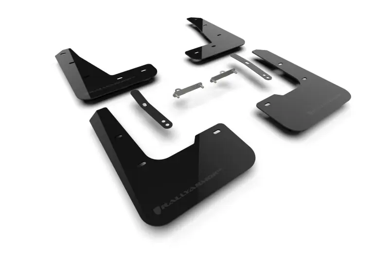 Rally Armor Line Black Mud Flap w/Grey Logo - 2024-2026 Hyundai Elantra N