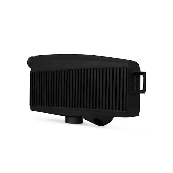 Mishimoto Top-Mount Intercooler Kit - Powder Coated Black & Red Hoses - 2002-2007 Subaru WRX / 2004-2007 STI