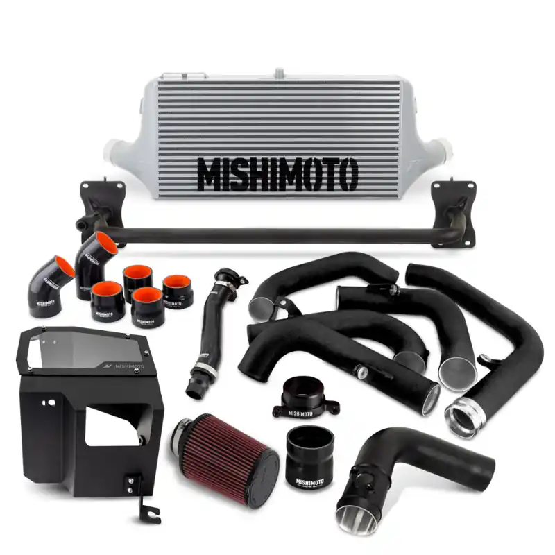 Mishimoto Intercooler Kit W/ Intake SL Core MWBK Pipes - 2022-2026 Subaru WRX