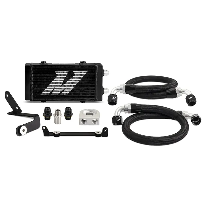 Mishimoto Oil Cooler Kit - Non Thermostatic - Black - 2023-2026 Toyota GR Corolla