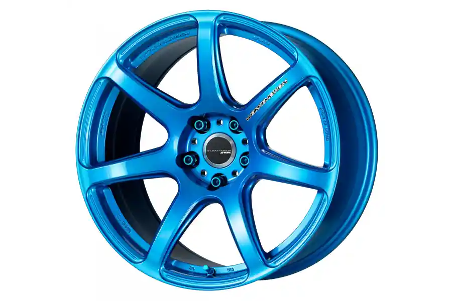 Work Emotion T7R Candy Apple Blue 18x9.5 +38mm 5x114.3 (Sold as pair) - 2015-2024 Subaru WRX / 2015-2021 STI / 2019-2024 Forester
