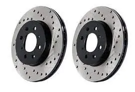 Stoptech Drilled Rear Right Rotor Single - Subaru/Scion Models (inc. 2013-2016 Scion FR-S / 2013-2024 Subaru BRZ / 2017-2024 Toyota GR86)