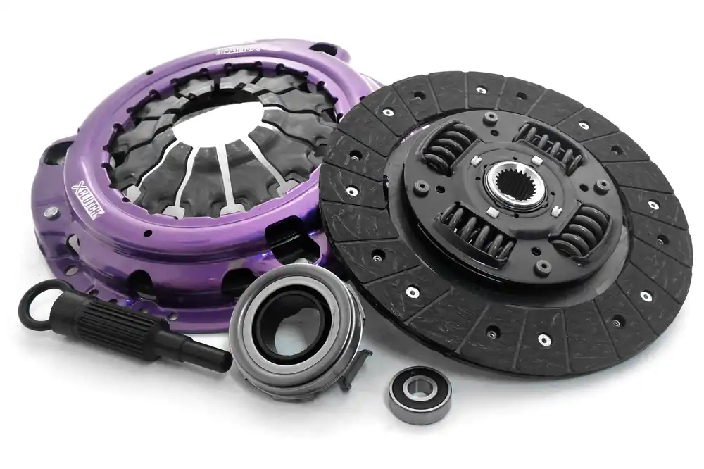 XClutch 9in Sprung Organic Stage 1X Clutch Kit w/ Heavy Duty Cover - 2013-2016 Scion FR-S / 2013-2026 Subaru BRZ / 2017-2026 Toyota GT86/GR86