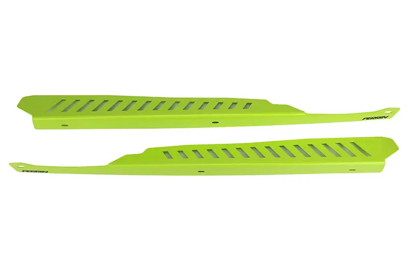PERRIN Performance Fender Shroud Neon Yellow - 2008-2014 Subaru STI / WRX
