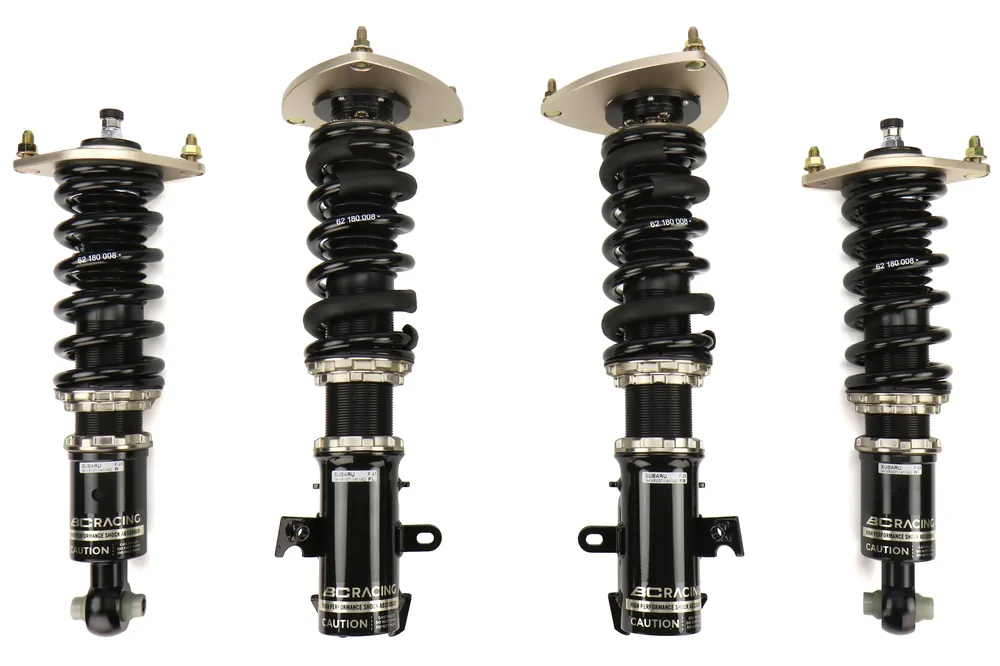 BC Racing BR Coilovers w/ Swift Springs Extreme Low (16K Front / 16K Rear) - 2013-2021 Scion FR-S / Subaru BRZ / Toyota 86