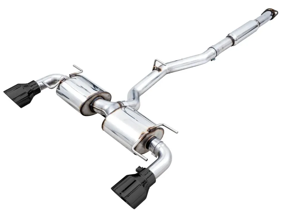 AWE Touring Edition Exhaust (Diamond Black Tips) - 2013-2016 Scion FR-S / 2013-2024 Subaru BRZ / 2017-2020 Toyota 86 / 2022-2024 GR86