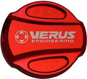 RLA Oil Cap, Anodized Red - 2002-2026 Subaru WRX / 2004-2021 STI / 2013-2024 Toyota GR86 / Subaru BRZ / Scion FRS / 2014-2024 Forester / 20-2024 Crosstrek / 2015-2024 Impreza