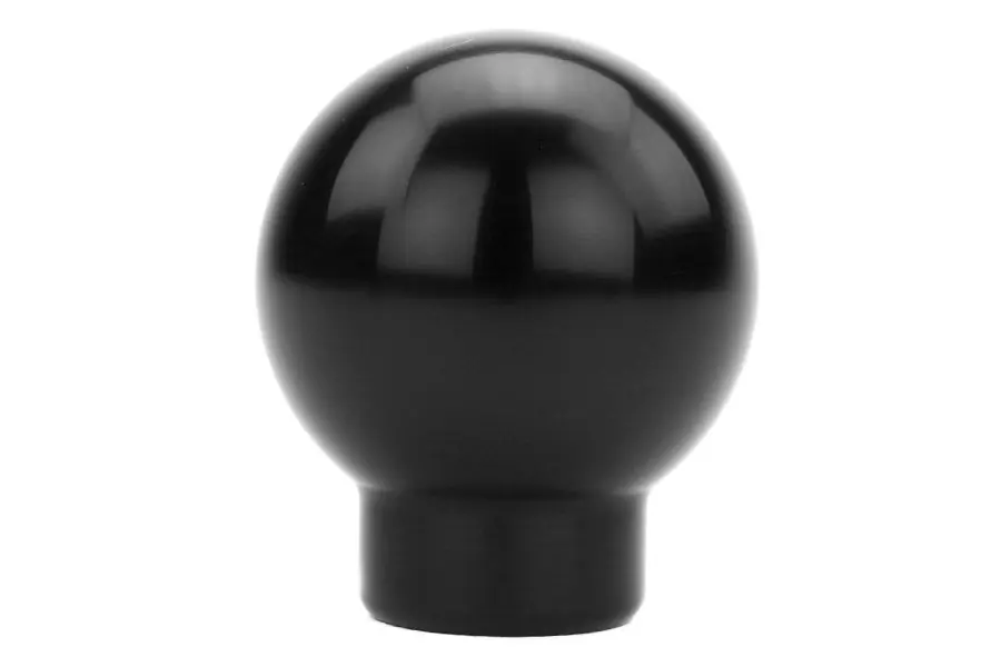 Killer B Motorsport Round Shift Knob Black Brushed 6MT - Subaru 6MT Models (inc. 2004+ STI / 2015+ WRX)