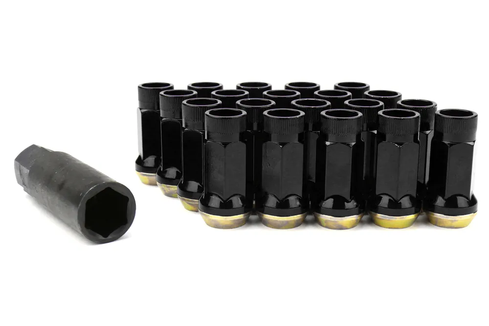 Wheel Mate Muteki SR45R Lug Nut Kit 12x1.25 - Black