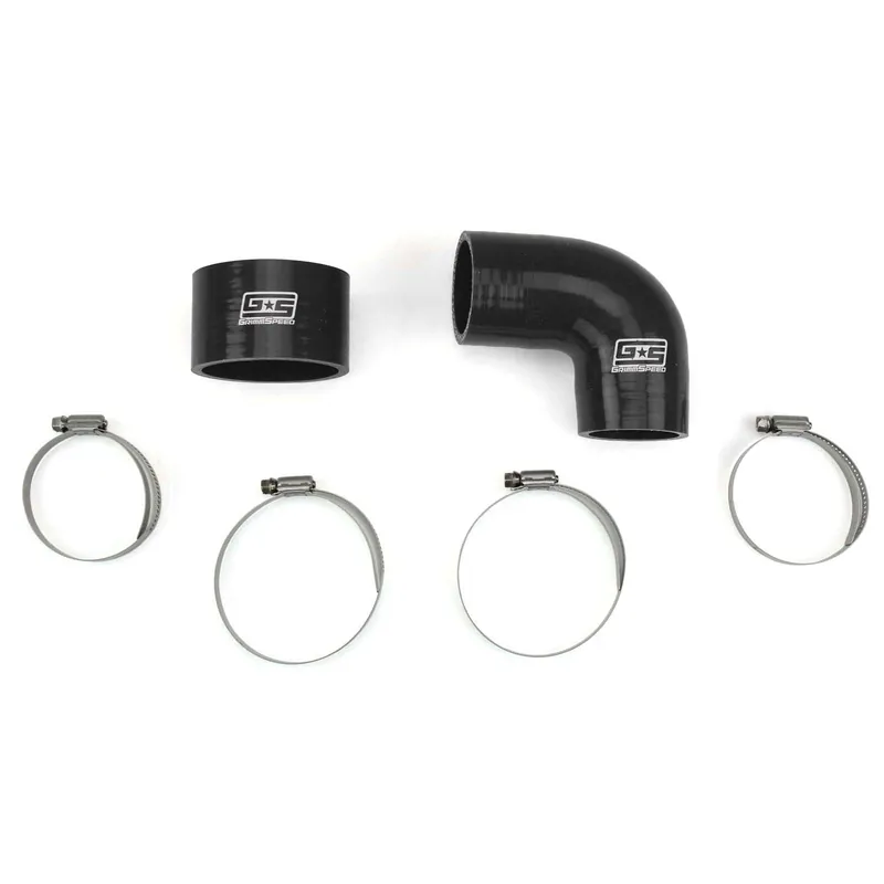 Grimmspeed Top Mount Intercooler Silicone Coupler Kit Black - Subaru Models (inc. 2002-2007 WRX / 2004+ STI)