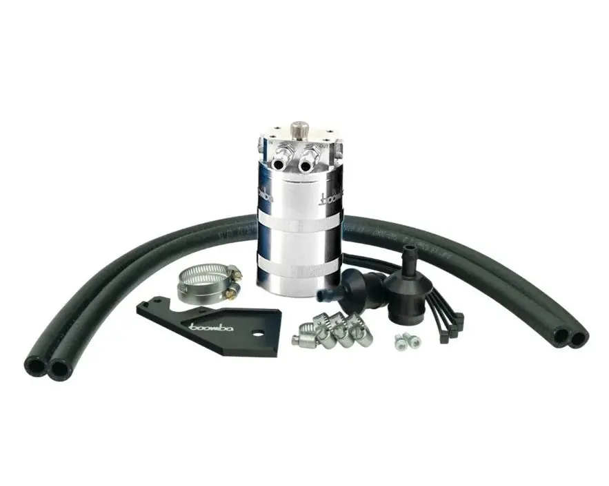 Boomba Racing Stage 2 Catch Can Kit - NATURAL - 2022-2024 Subaru WRX