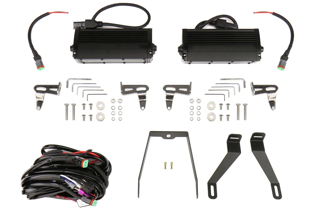 Diode Dynamics White LED Driving Light Bar Kit - 2015-2017 Subaru WRX / STI | DD6008