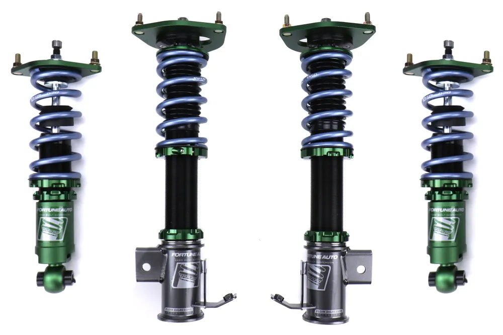 Fortune Auto Gen 7 500 Series Coilovers w/ Front Endlinks & Swift Springs (6K Front / 7K Rear) - 2013-2016 Scion FR-S / 2013-2020 Subaru BRZ / 2017-2020 Toyota 86