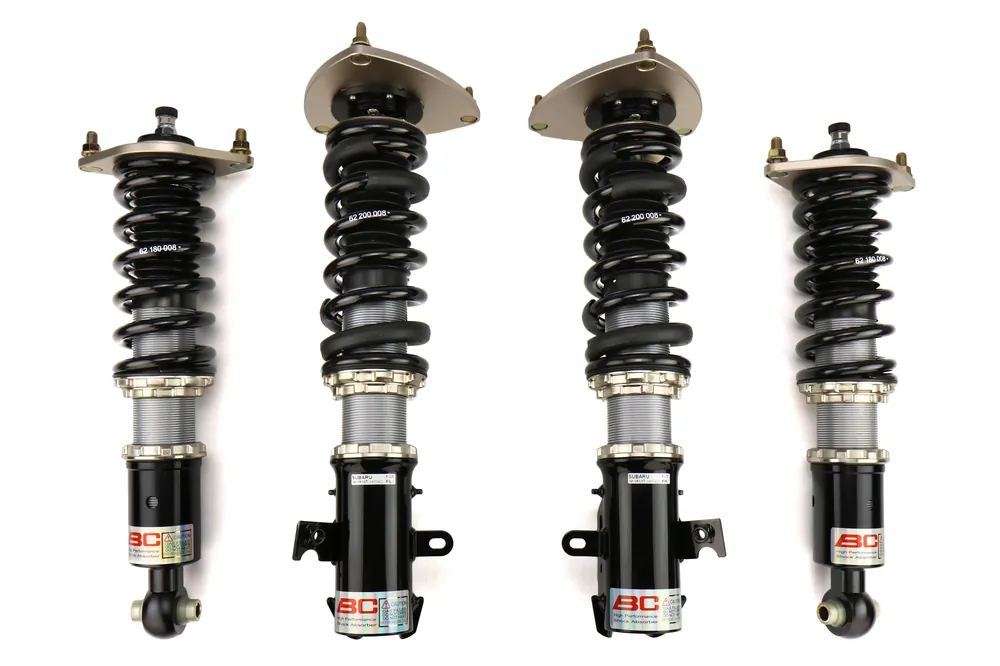 BC Racing DS Series Coilovers 8K Front / 8 K Rear - 2015 Subaru WRX / 2015-2017 Subaru STI